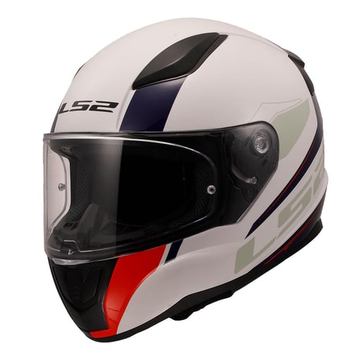 LS2 RAPID 2 DRIWAY BEYAZ MAVİ KAPALI KASK