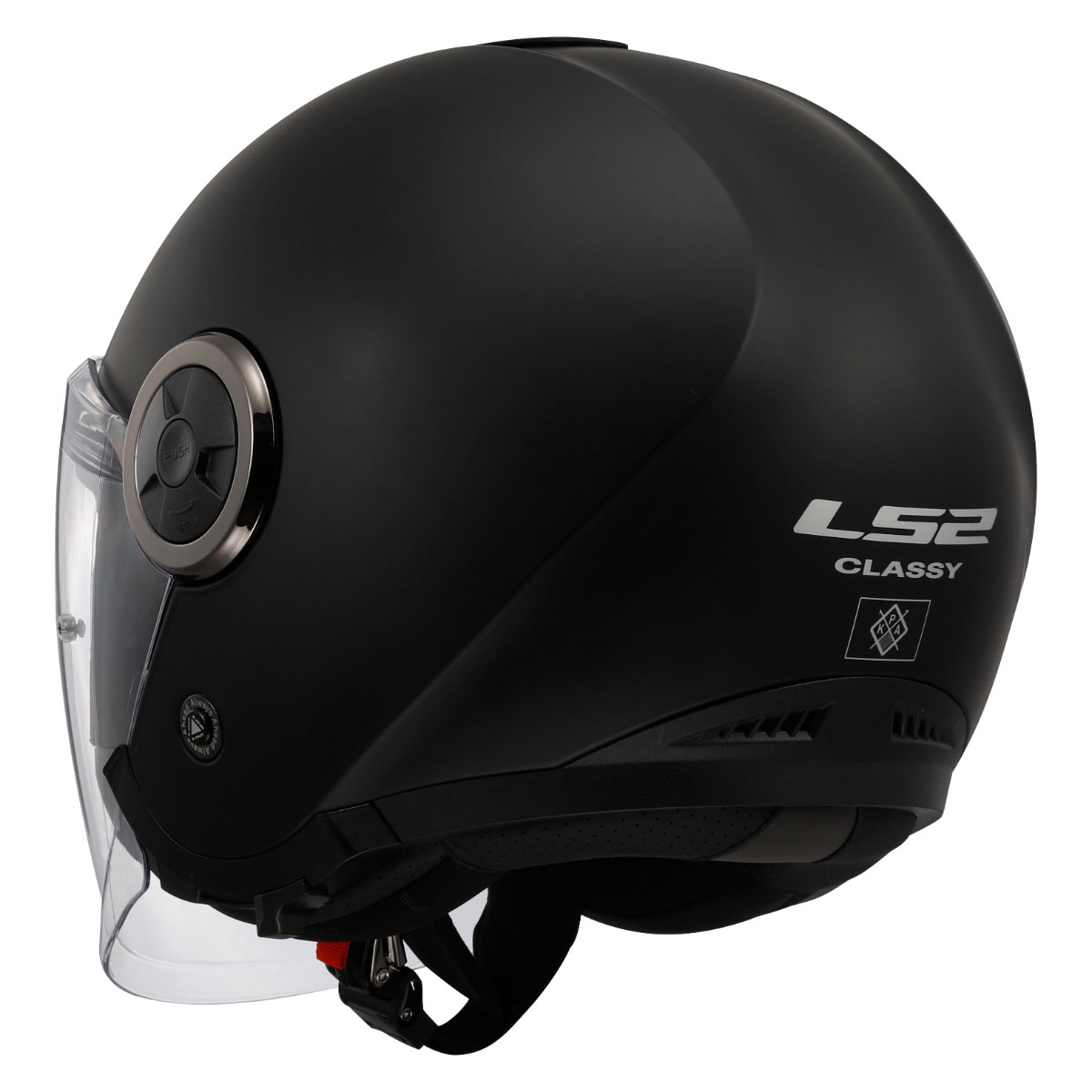 LS2 CLASSY MAT SİYAH KASK