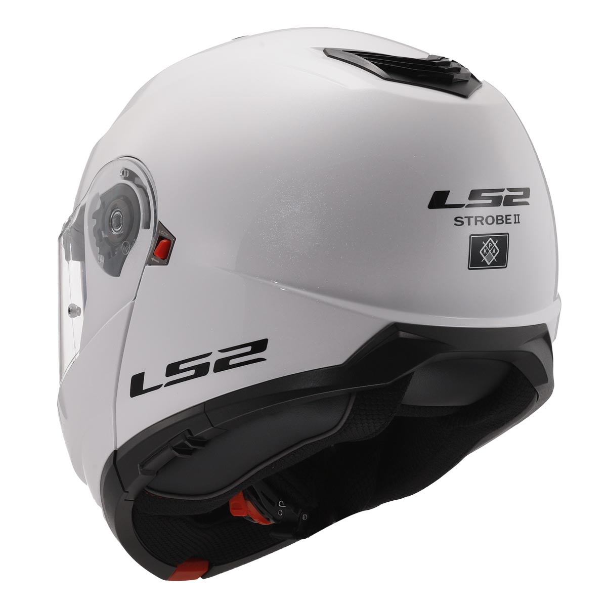 LS2 STROBE 2 BEYAZ KASK