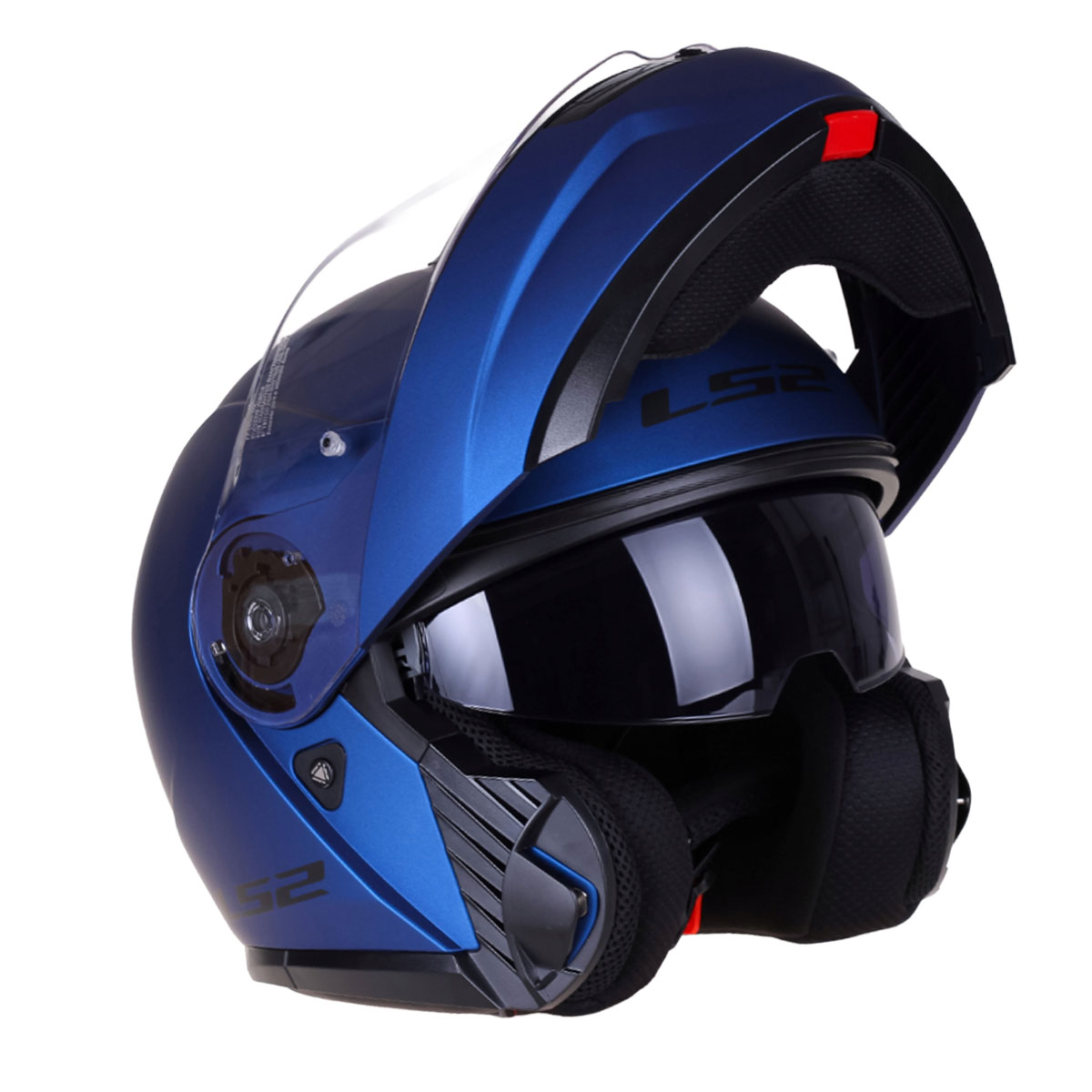 LS2 STROBE 2 MAT NAVY MAVİ KASK