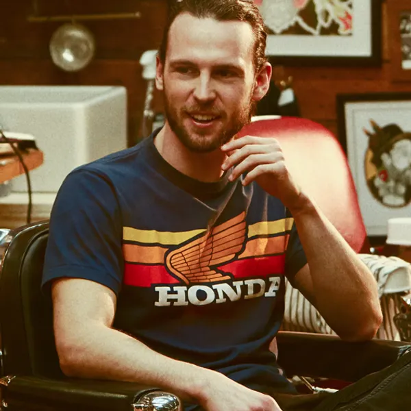 HONDA LACİVERT T-SHIRT