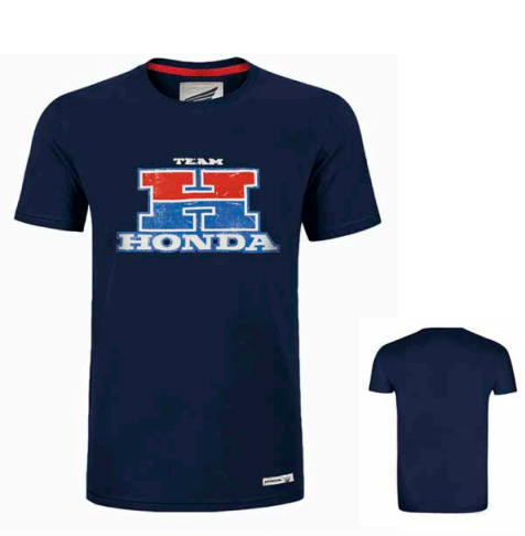 HONDA H LOGOLU LACİVERT T-SHIRT