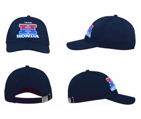 Honda H Logolu Lacivert Şapka