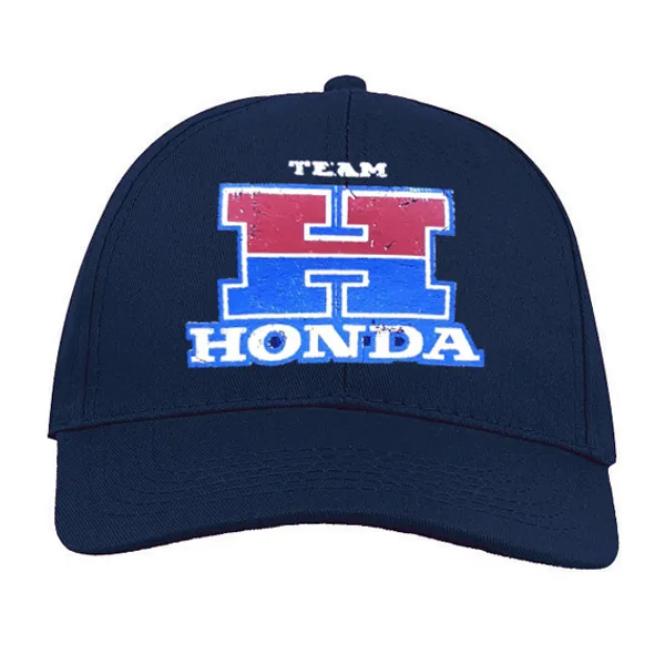 Honda H Logolu Lacivert Şapka